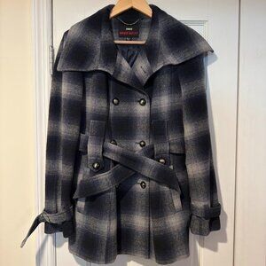 Miss Sixty Wool Coat - Size M
